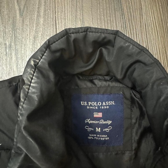 Women’s Polo Black Winter Poli Zip Trench Coat - Picture 3 of 5